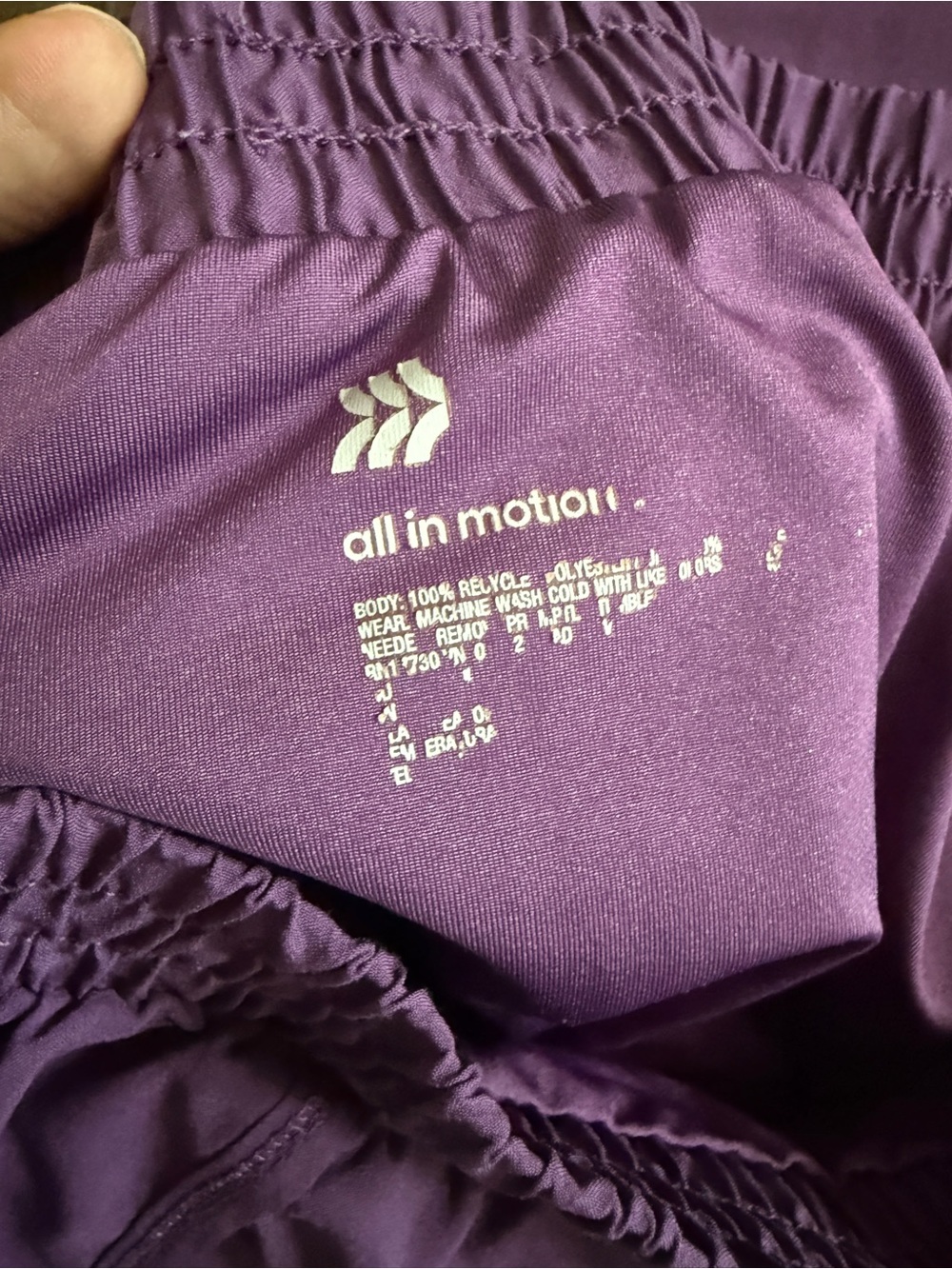 all in motion Women’s Athletic Shorts - Mint, Magenta, Lilac, Peach, Purple - Picture 3 of 6